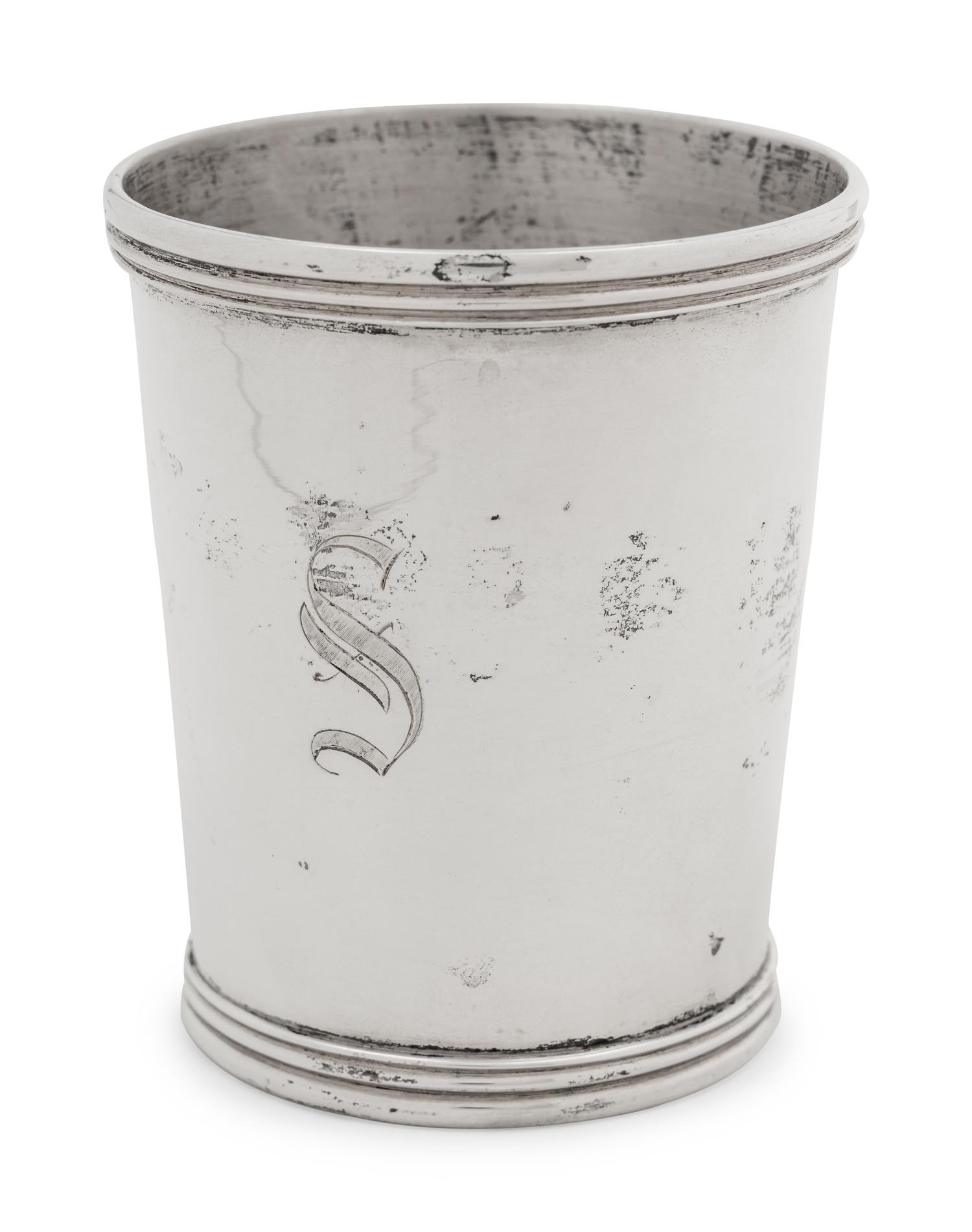 A Set of Four Mexican Silver Julep Cups