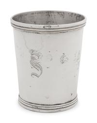 A Set of Four Mexican Silver Julep Cups