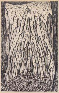 Abraham Walkowitz, (American, 1878-1965), New York