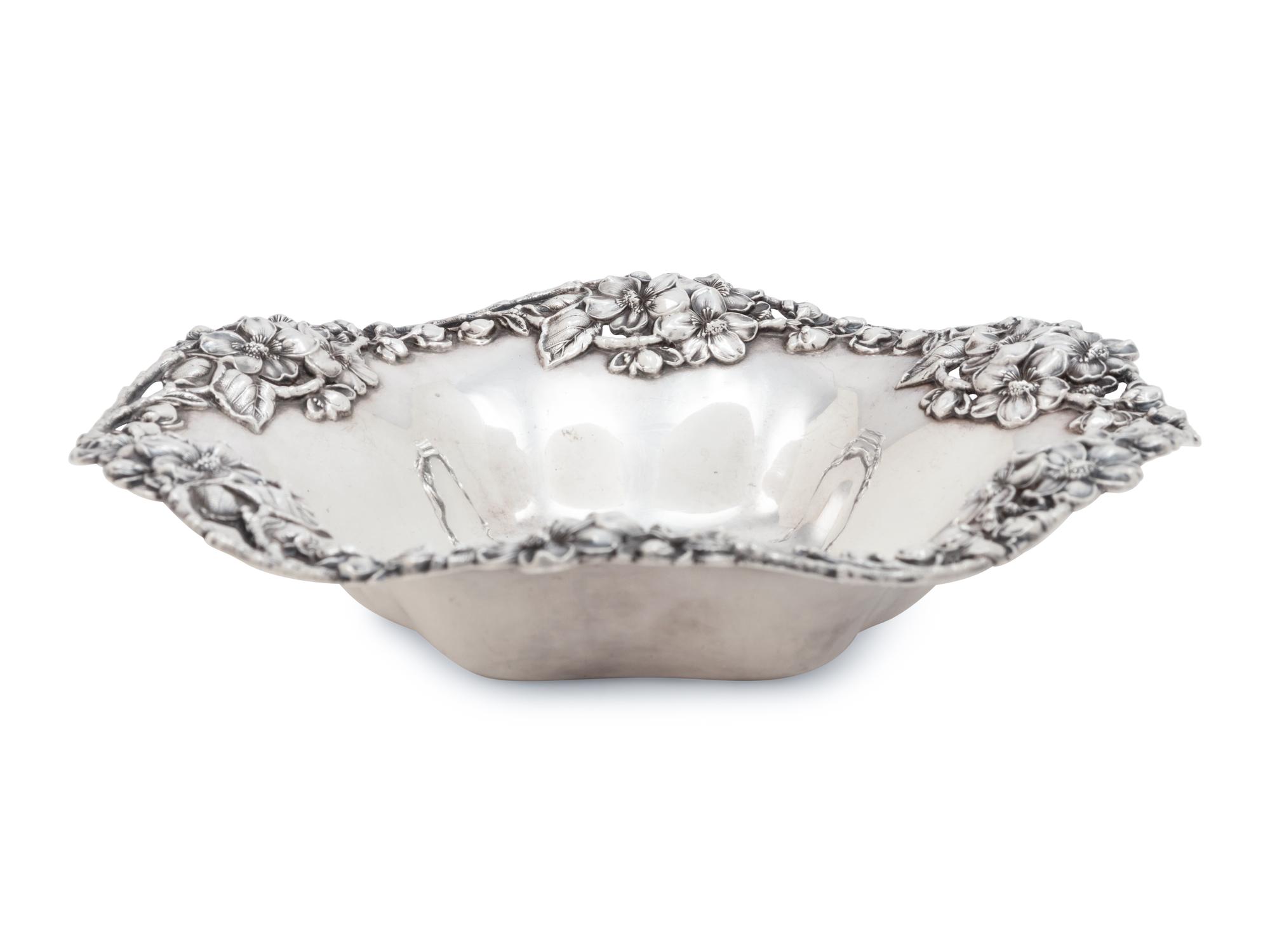 An American Art Nouveau Silver Bowl
