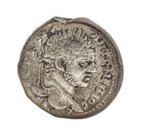 Roman Empire, Greece (198-217 CE), Silver Tetradrachm — Silver Tetradrachm