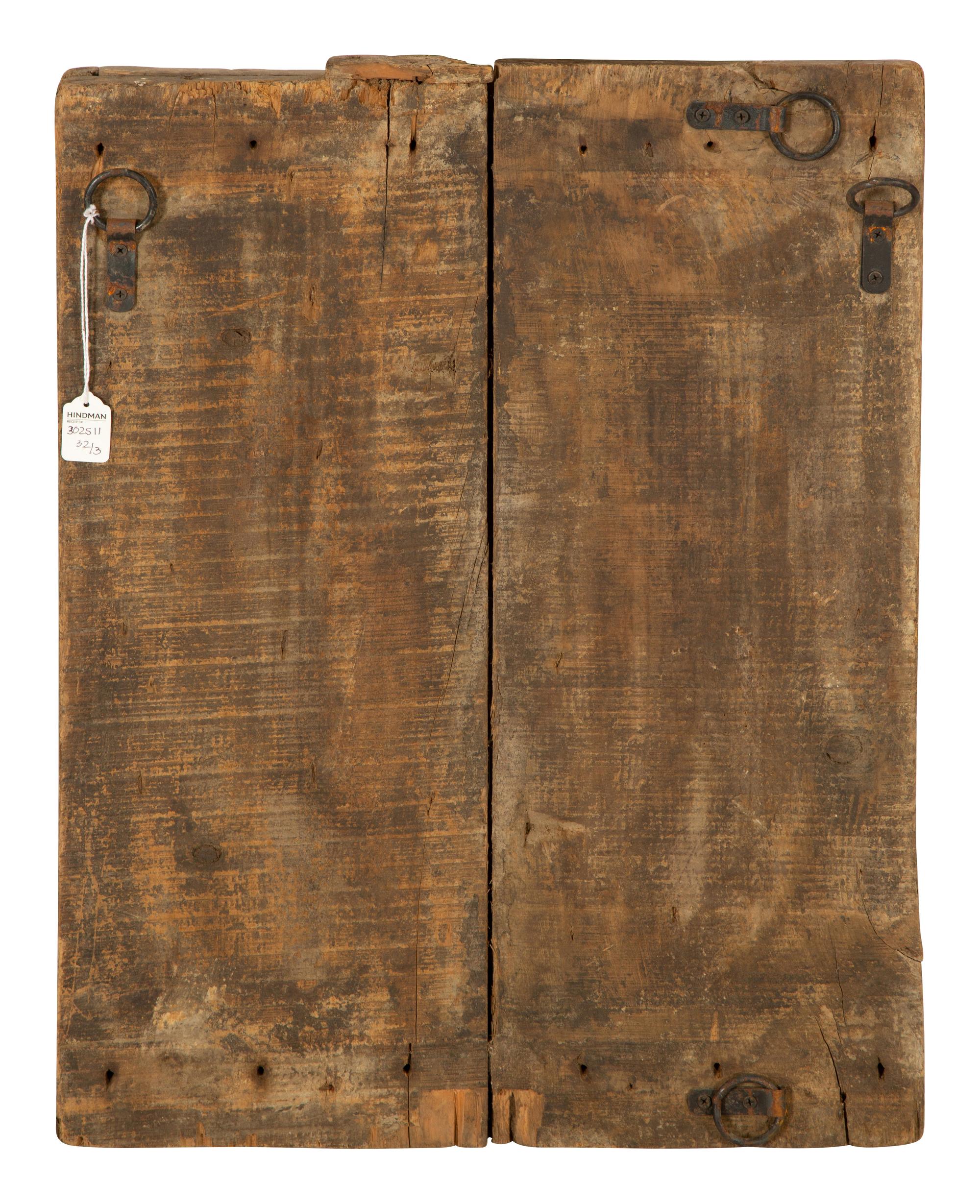 Three South-East Asian Carved Wood Panels — 20th Century