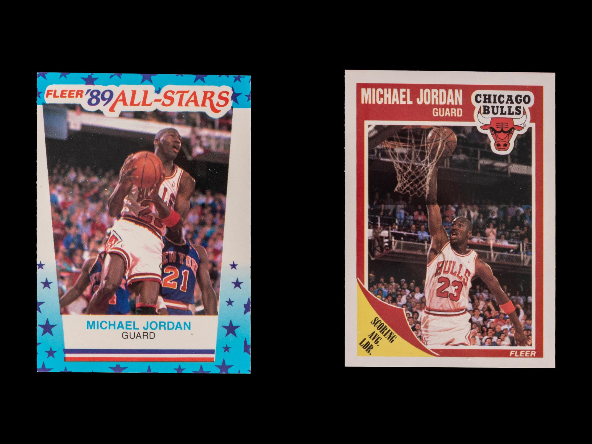 A Complete Set of 1989 Fleer Basketball Cards Including Michael Jordan (168/168)