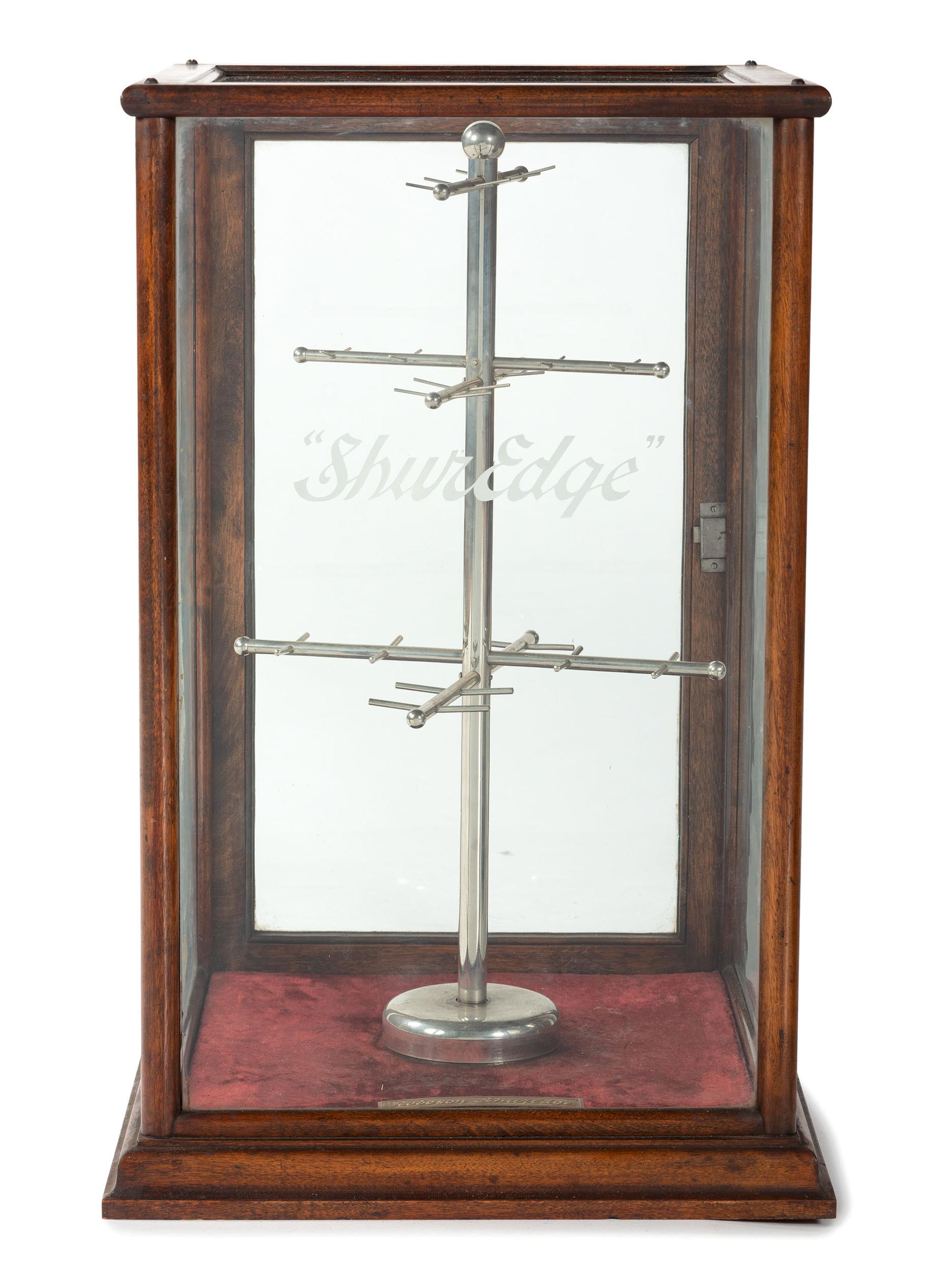 A 'Shuredge' Countertop Display Case