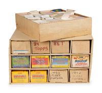 A Large Group of Assorted 1980s-90s Baseball and Football Cards Including Factory Sets,