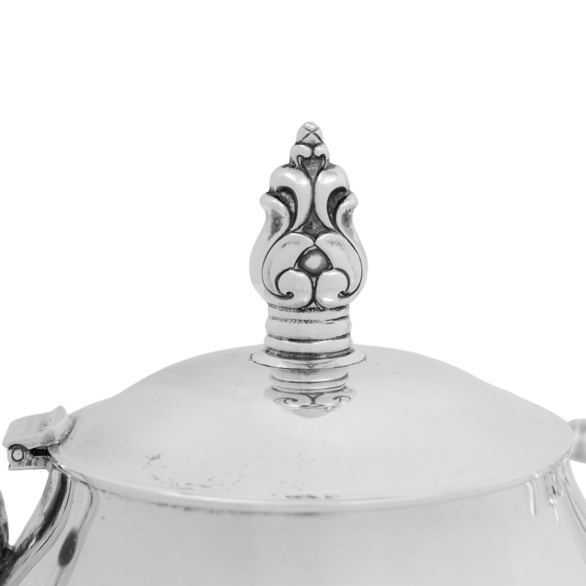 An American Silver Four-Piece Tea and Coffee Service