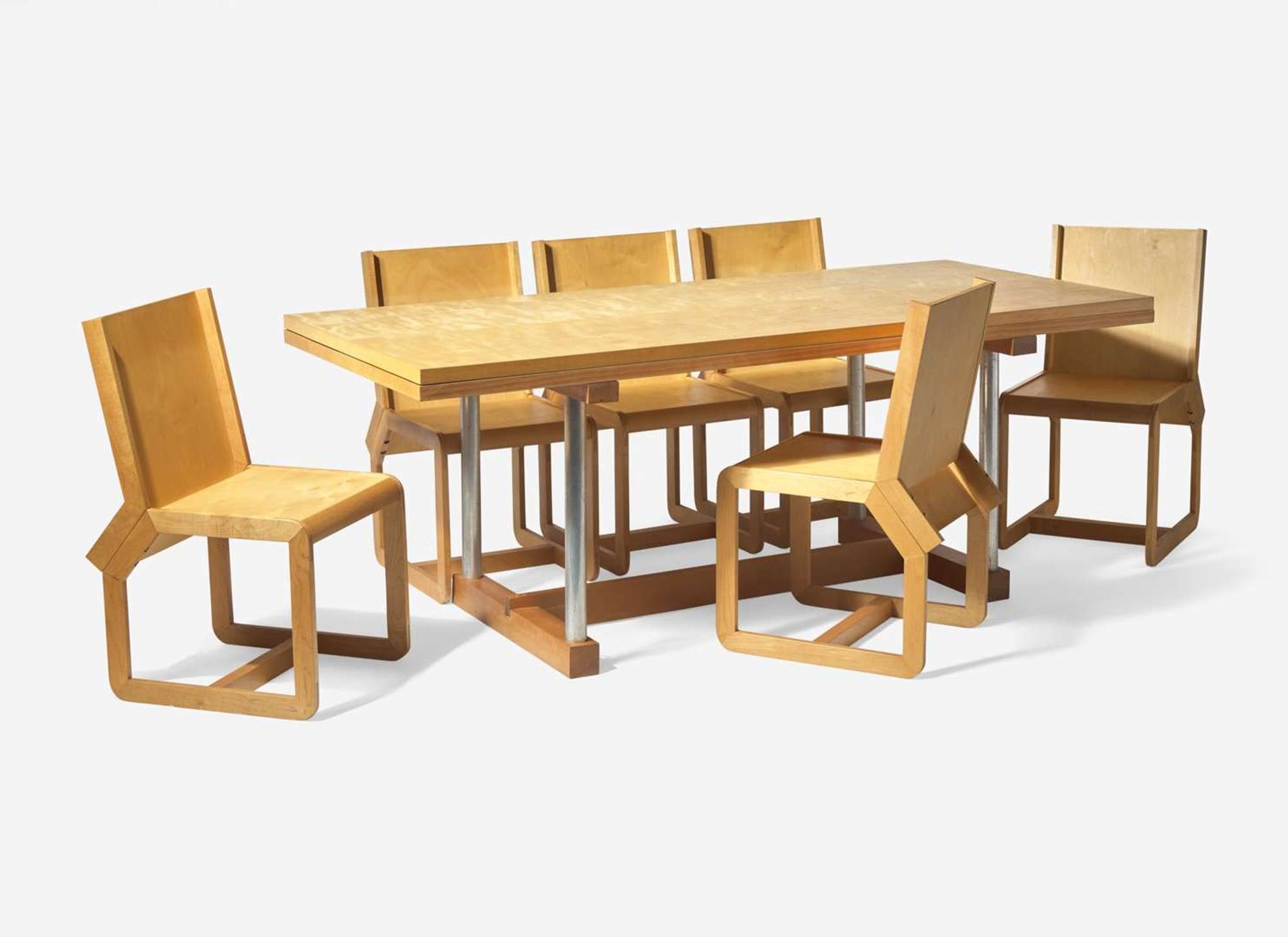 Charles Kaprelian, Philadelphia School Dining Set