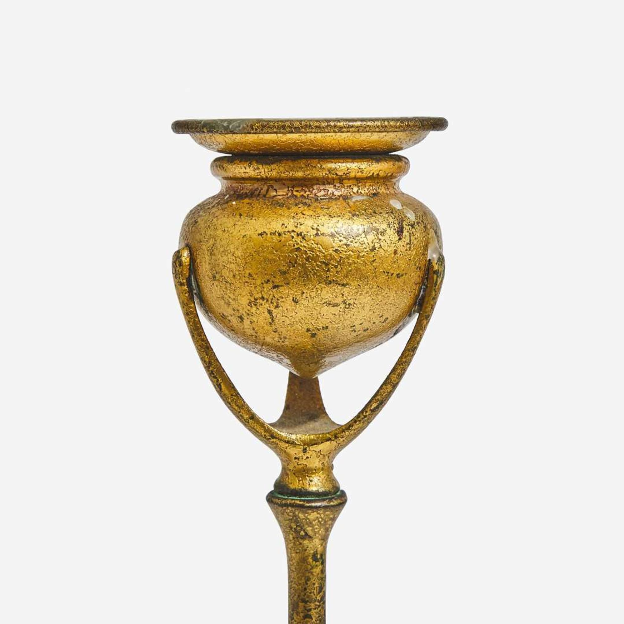 Tiffany Studios (American, active 1878-1932) Pair of Candlesticks, New York, USA, circa 1905