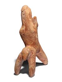 A Cypriot Terracotta Horse and Rider