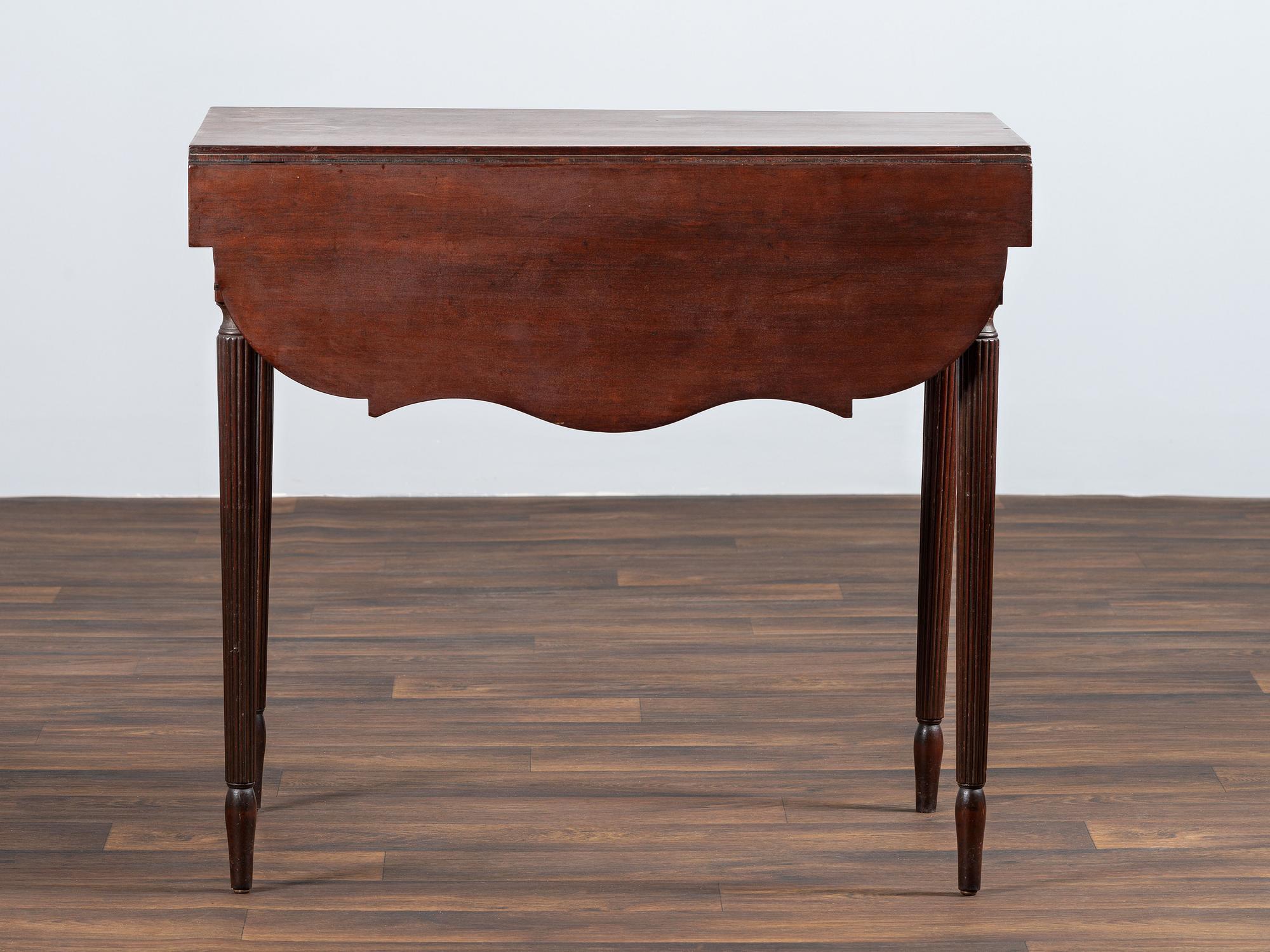 A Late Federal Mahogany Pembroke Table