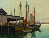 A Cape Cod Harbor