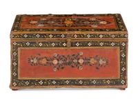 An Indian Painted Trunk