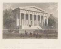 [Philadelphia] Group of 8 engraved decorative views of Philadelphia