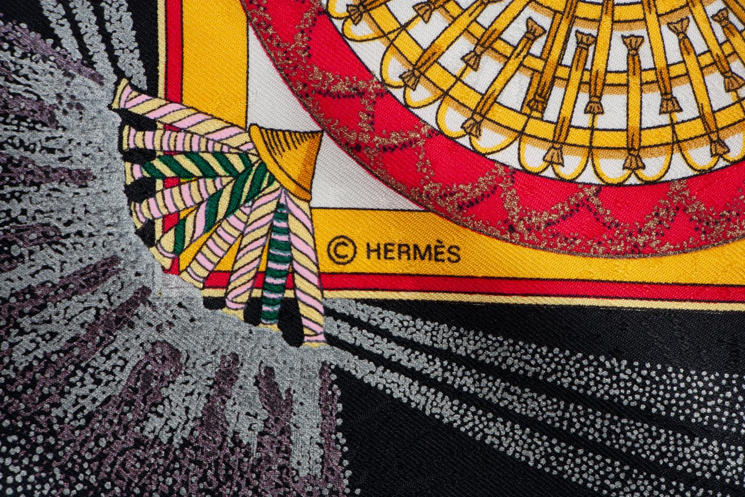 Three Hermès 90cm Silk Scarves