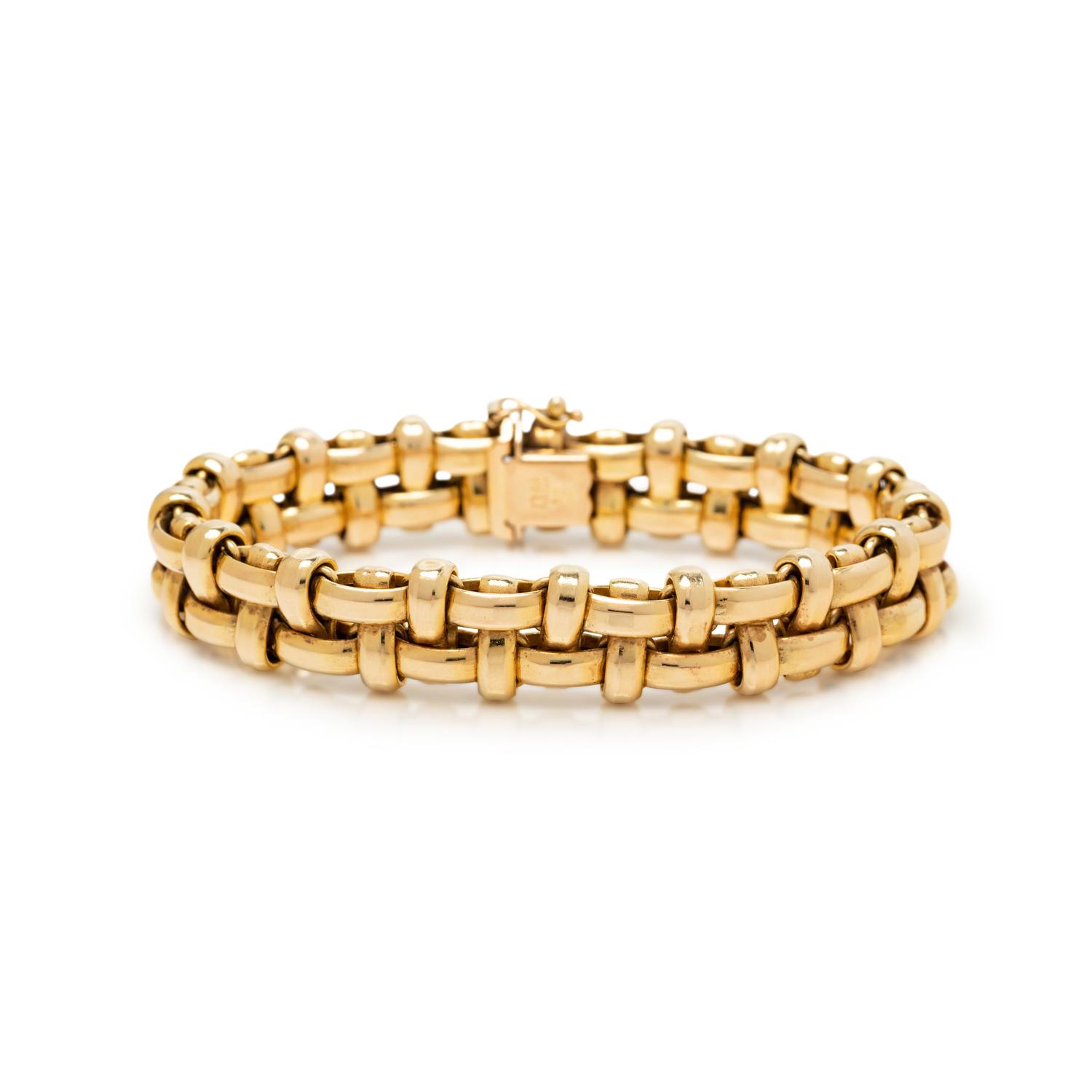 YELLOW GOLD BRACELET