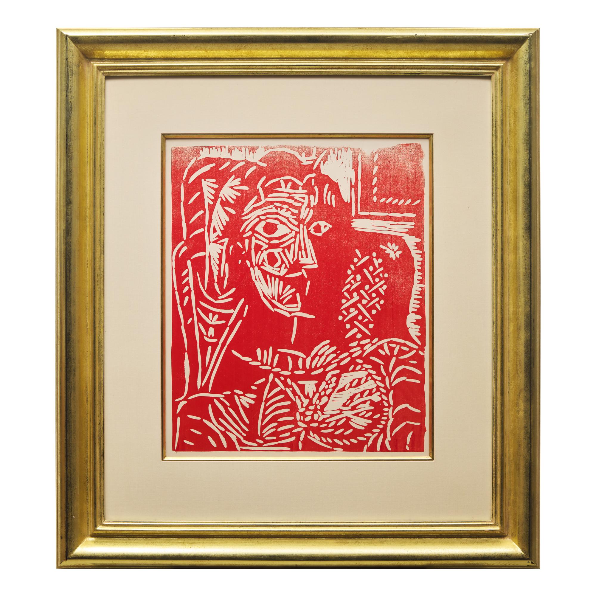 Portrait de Jacqueline au Fauteuil , 1958