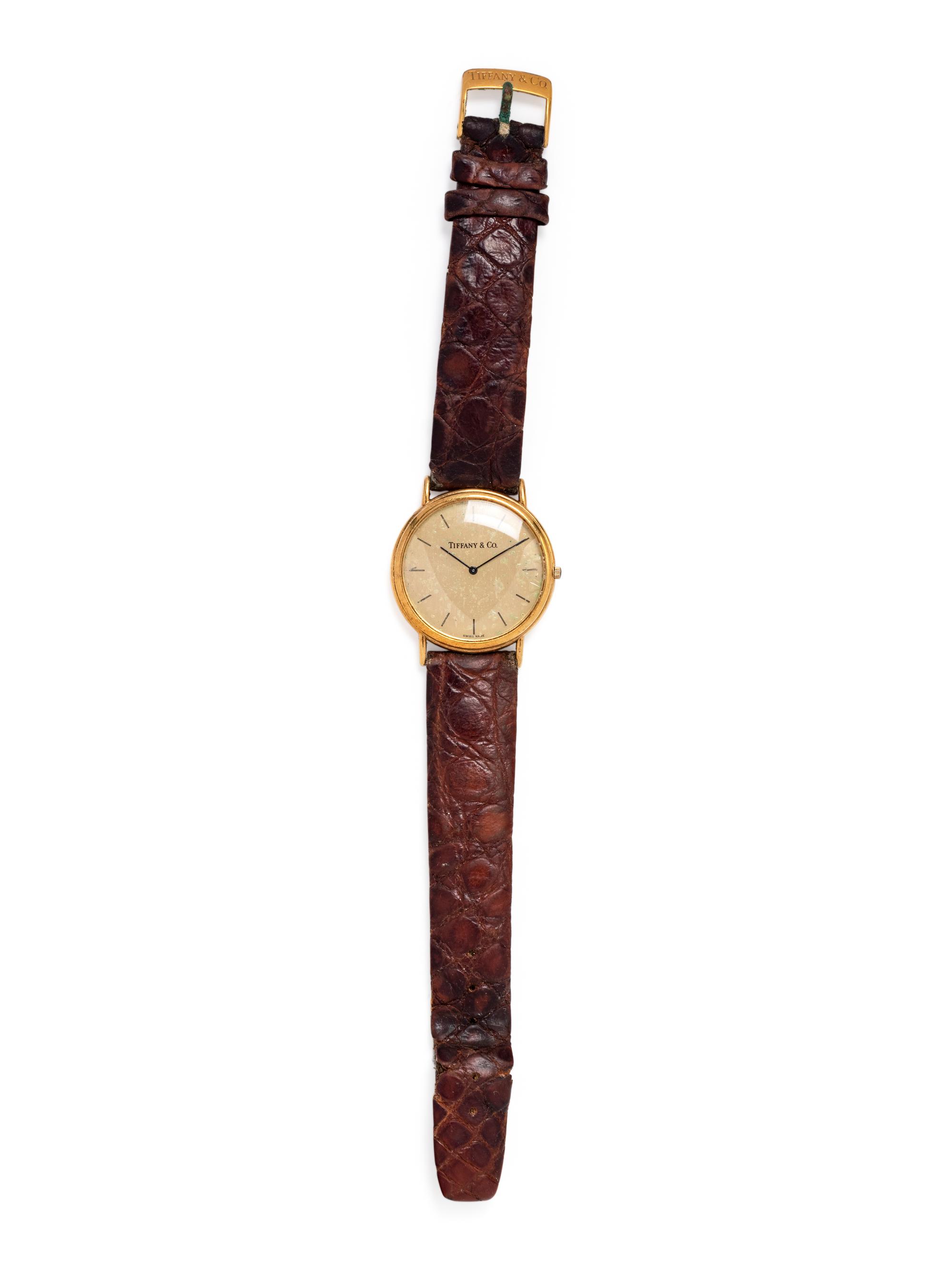 TIFFANY & CO., 18K YELLOW GOLD WRISTWATCH