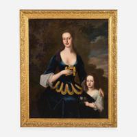 William Aikman (Scottish, 1682–1731) Portrait of Margaret Campbell, née Leckie (1674-1711), and her Eldest Son John Campbell (1696-1746)
