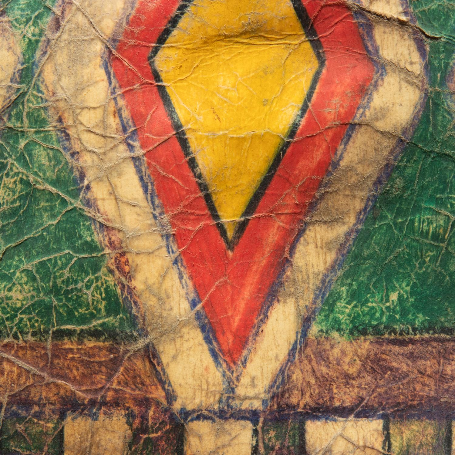 Plateau Painted Parfleche Envelope