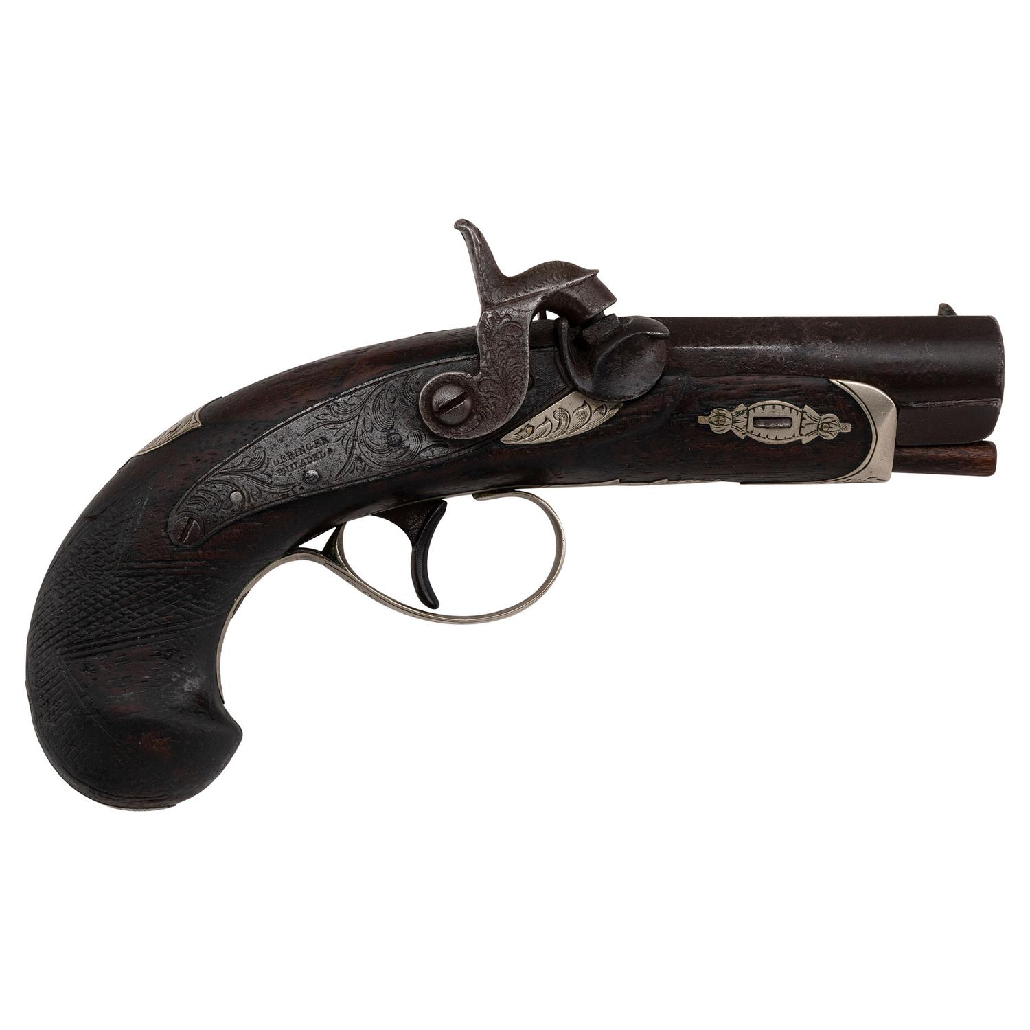 Rare WH Calhoun Nashville Agent Marked Deringer