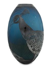 Peacock Vase