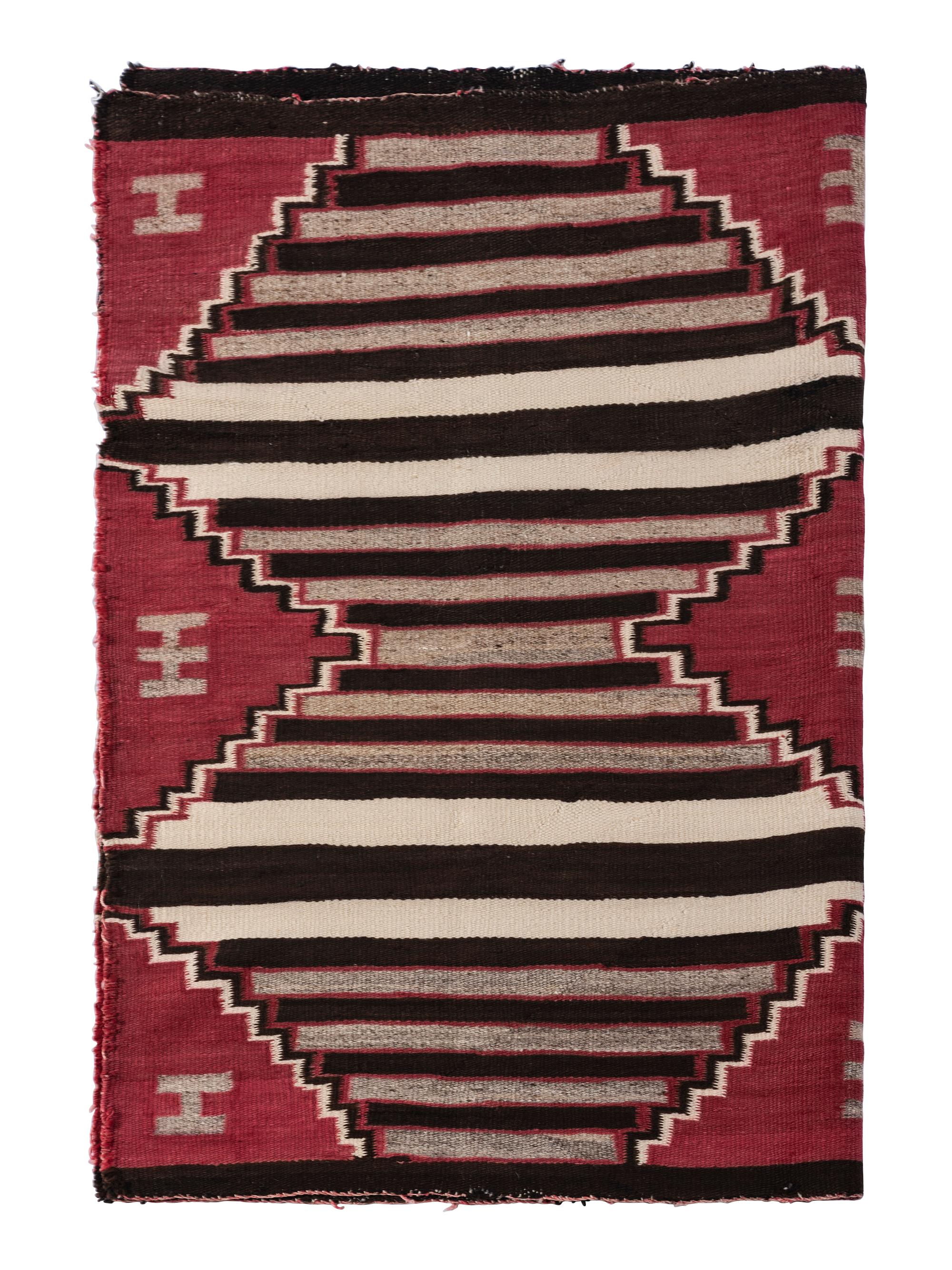 Navajo Third Phase Pattern Blanket / Rug