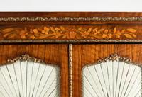 A French Gilt Bronze Mounted Rosewood, Walnut and Marquetry Cabinet