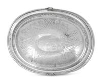 A Russian Silver Cake Basket
