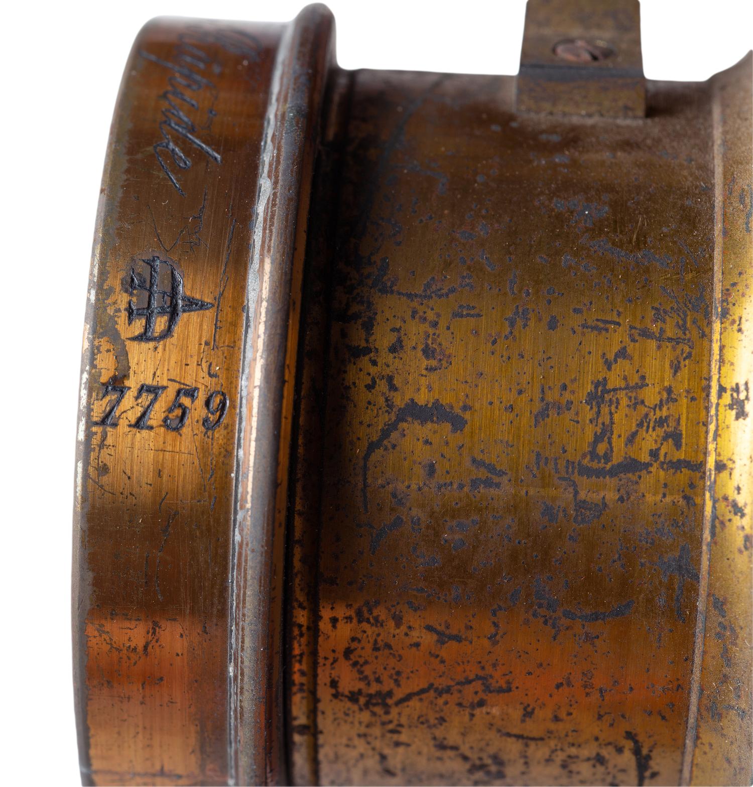 Camera lenses and box camera found in the workshop of George W. Fitz, Peconic, New York.