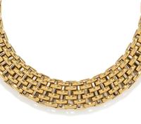 BICOLOR GOLD NECKLACE