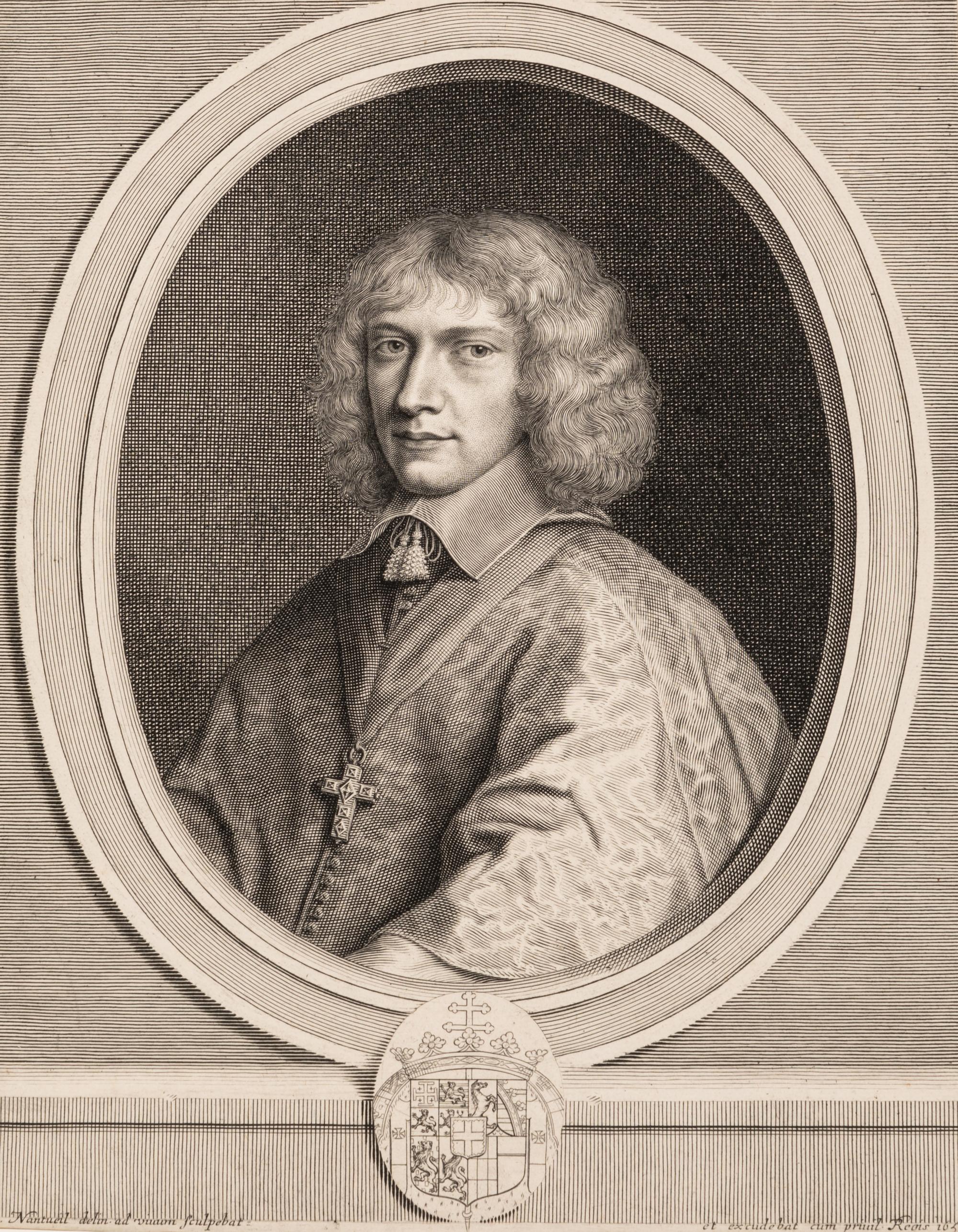 Robert Nanteuil, (French, 1623-1678), A group of three works: Henri de Savoie (Third State), 1652, Novion, 1657, and Servien, 1656