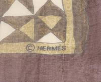 Three Hermès 90cm Silk Chiffon Scarves