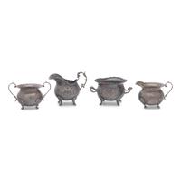 A Group of Twelve Silver Table Articles