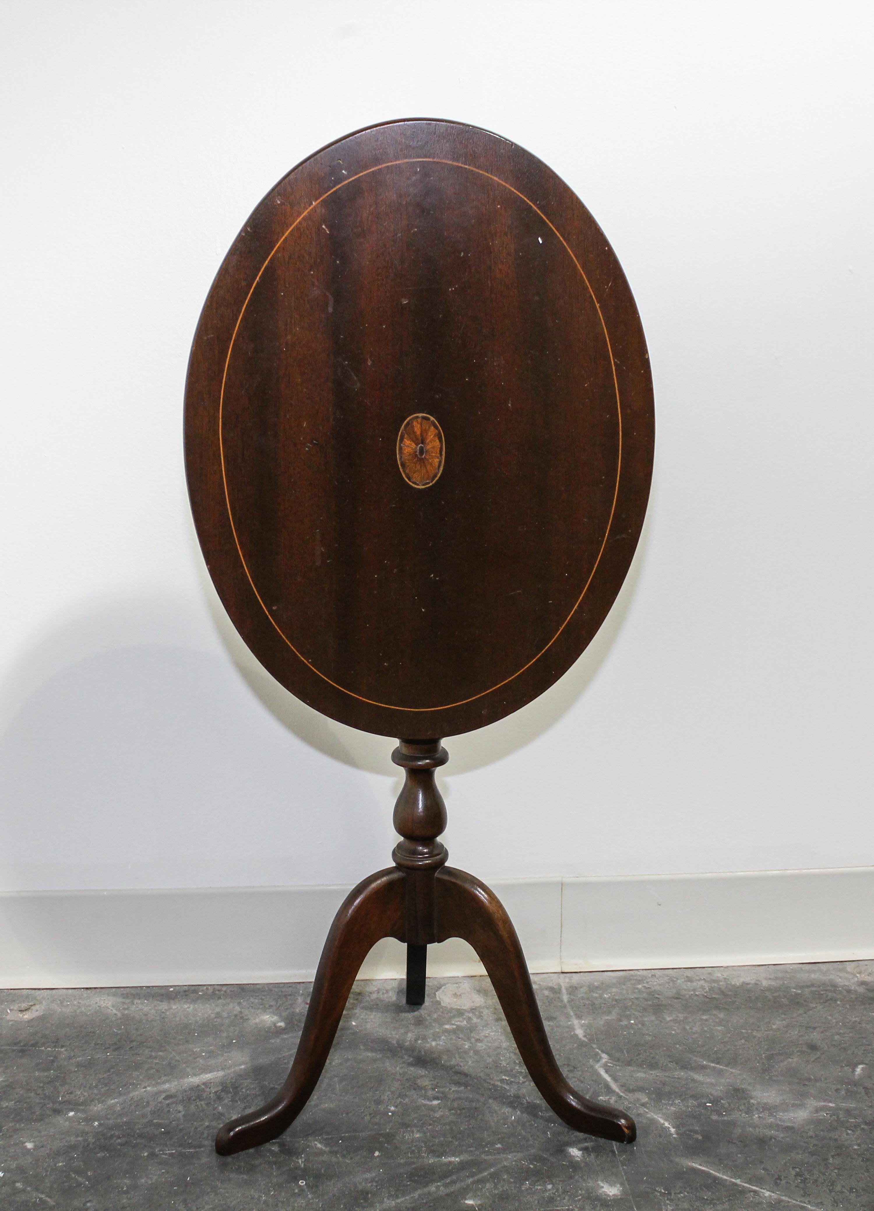 A Group of English Furniture Height of table 22 1/2 x width 19 x depth 14 inches.