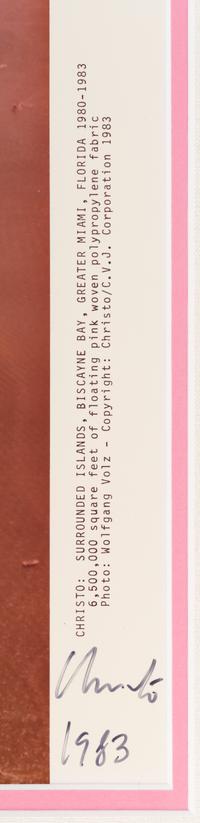 Christo: Surrounded Islands, Biscayne Bay, Greater Miami, Florida 1980-1983