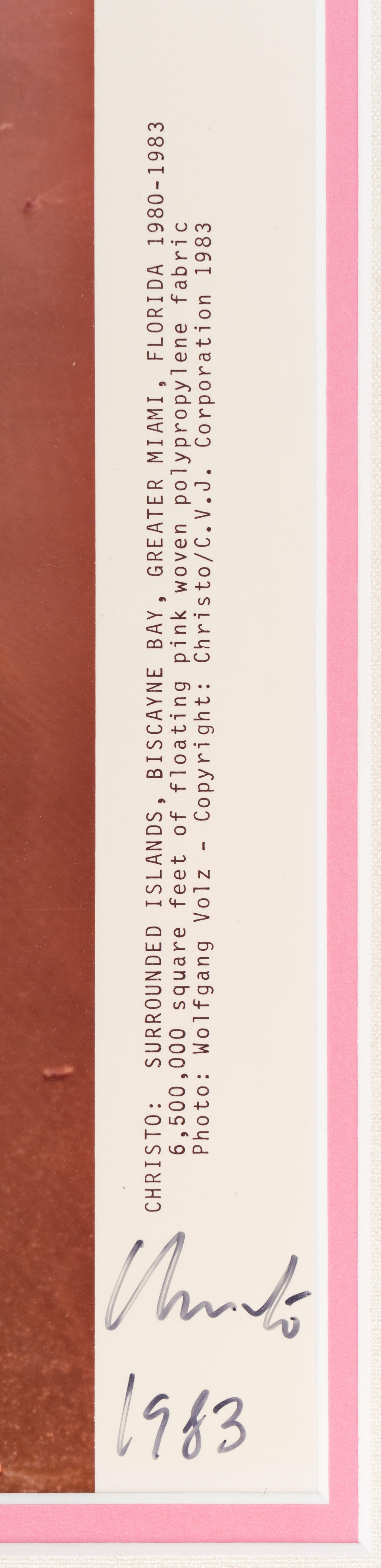 Christo: Surrounded Islands, Biscayne Bay, Greater Miami, Florida 1980-1983