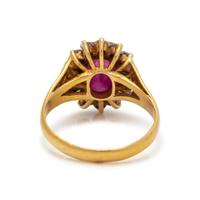 RUBY AND DIAMOND RING