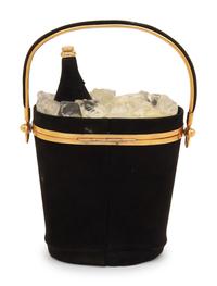 ANNE-MARIE, CHAMPAGNE BUCKET BAG