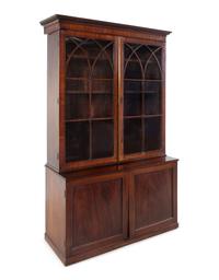 A George III Mahogany Bookcase