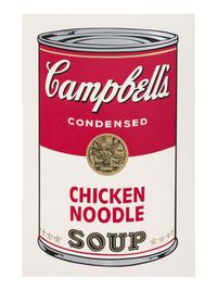 Chicken Noodle Soup (from Campbell's Soup I ), 1968