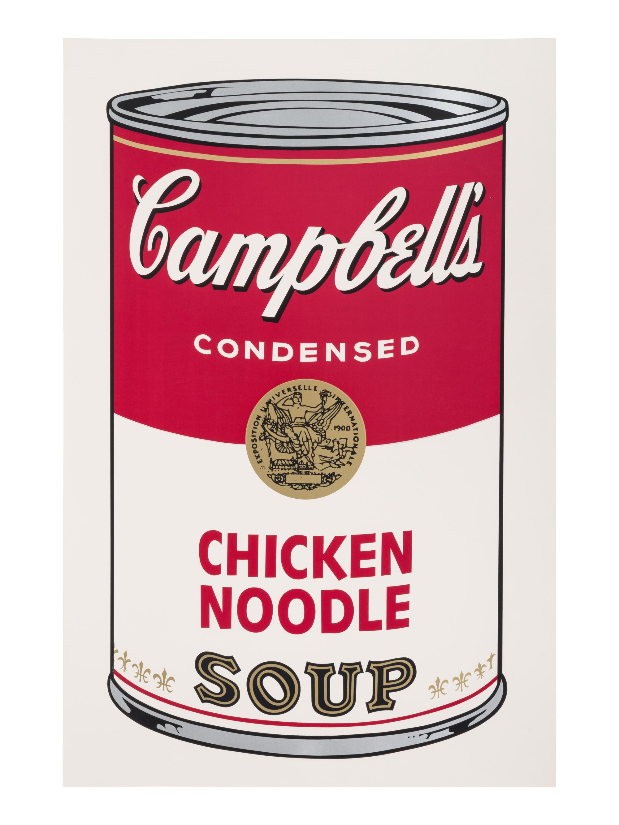 Chicken Noodle Soup (from Campbell's Soup I ), 1968