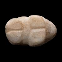 An Egyptian Calcite Frog Vessel