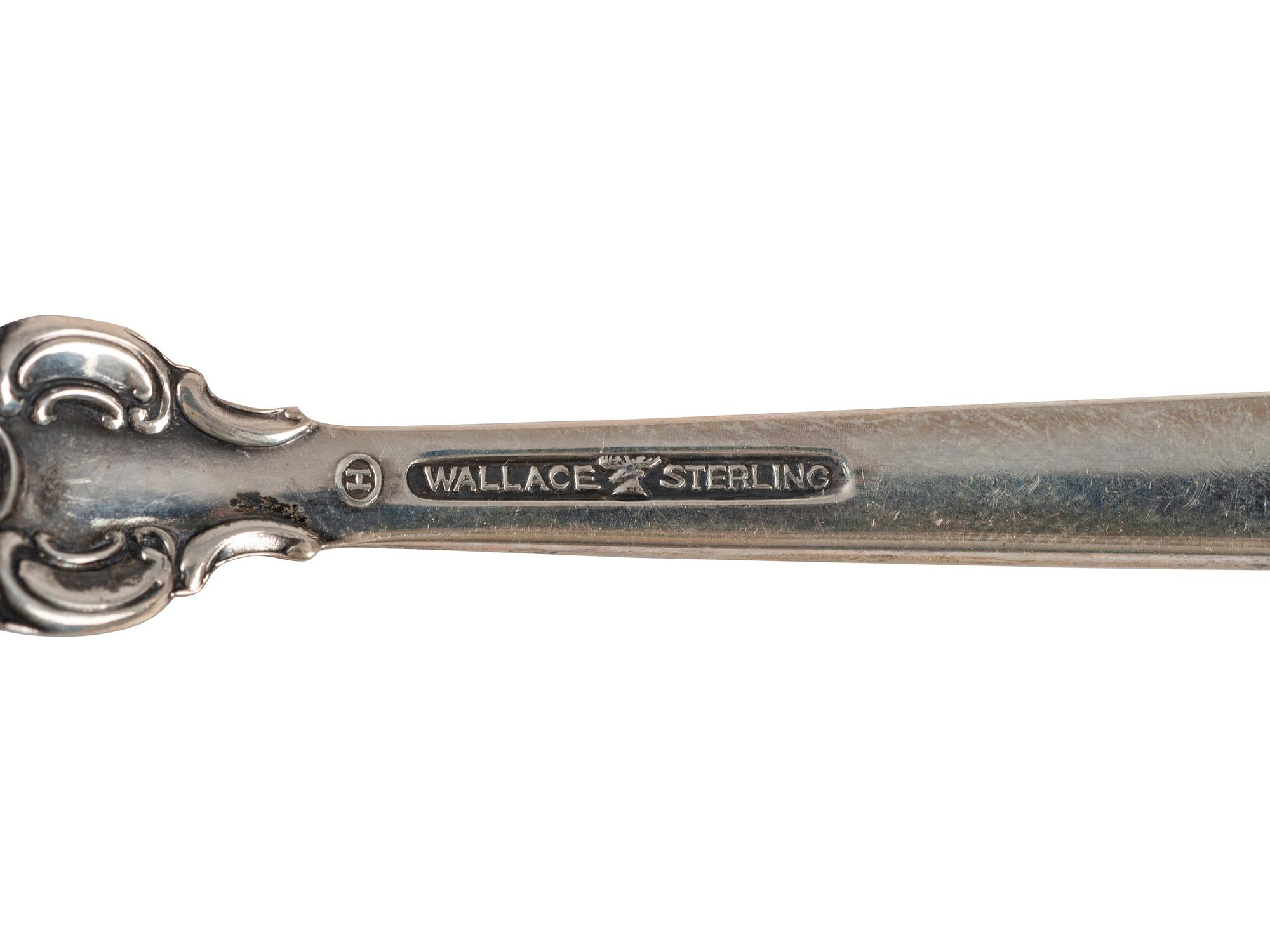 A Wallace 'Grand Baroque' Silver Flatware Service