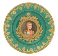 A Sevres Porcelain Bowl Diameter 9 1/2 inches. — 19TH CENTURY