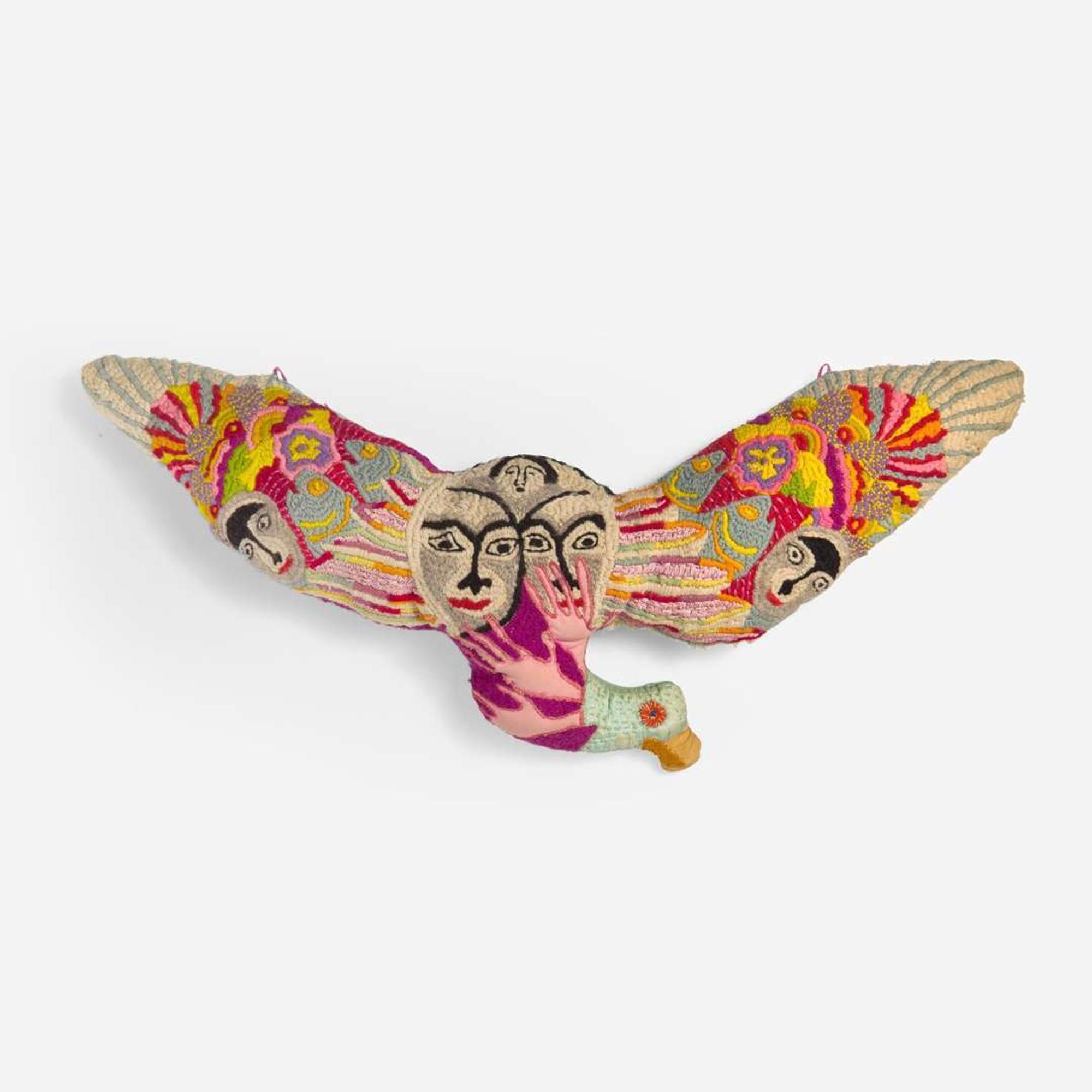 Helen Bitar (American, b. 1940) Untitled (Bird Pillow), USA, circa 1975