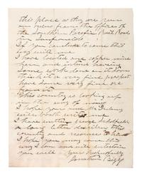 A collection of items identified to Lieutenant Colonel Jonathan Biggs, 123rd Illinois Infantry, “Wilder’s Brigade,” highlighted by bullet-struck frock coat and vest worn during the assault on Selma, Alabama. 2 April 1865.