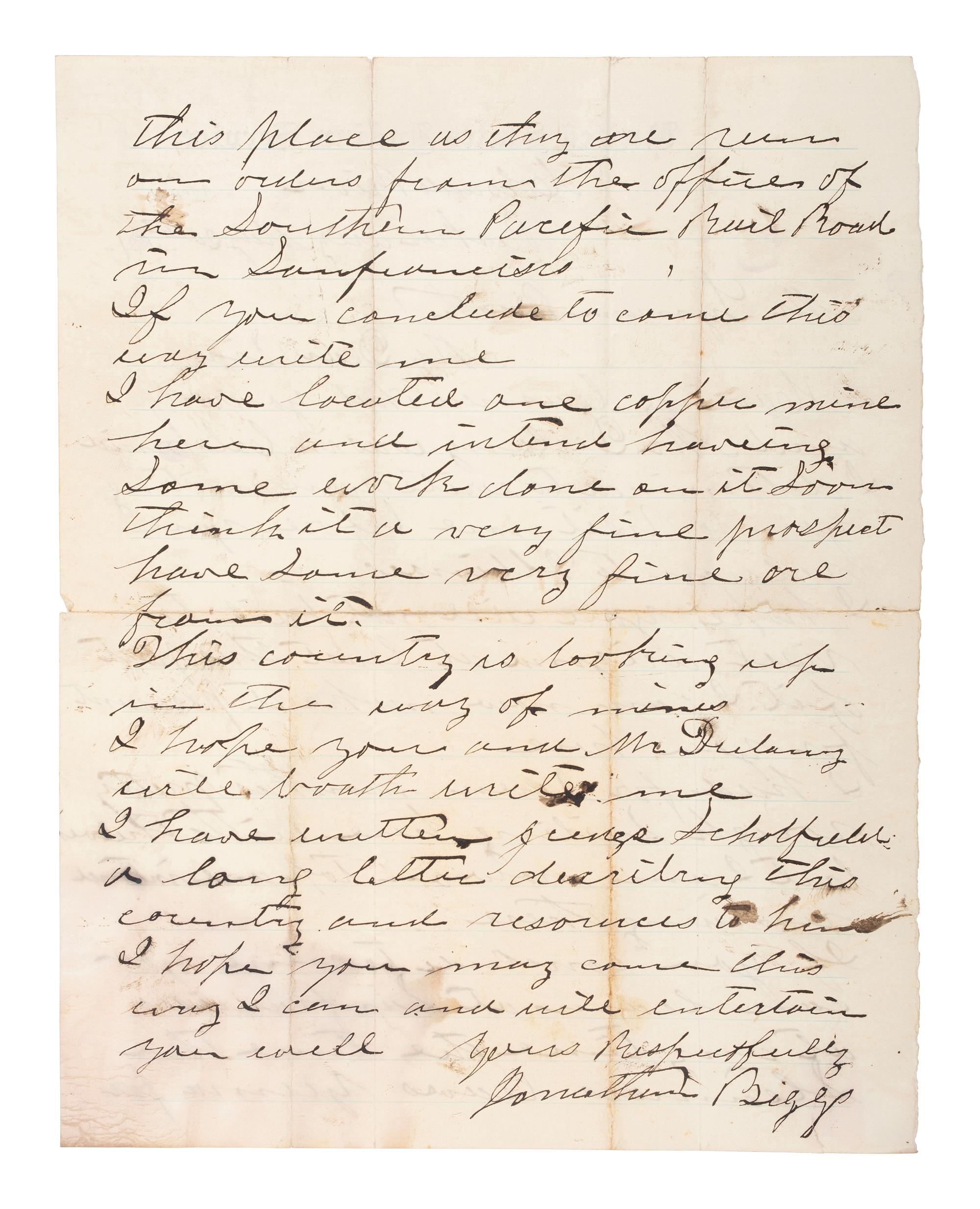 A collection of items identified to Lieutenant Colonel Jonathan Biggs, 123rd Illinois Infantry, “Wilder’s Brigade,” highlighted by bullet-struck frock coat and vest worn during the assault on Selma, Alabama. 2 April 1865.