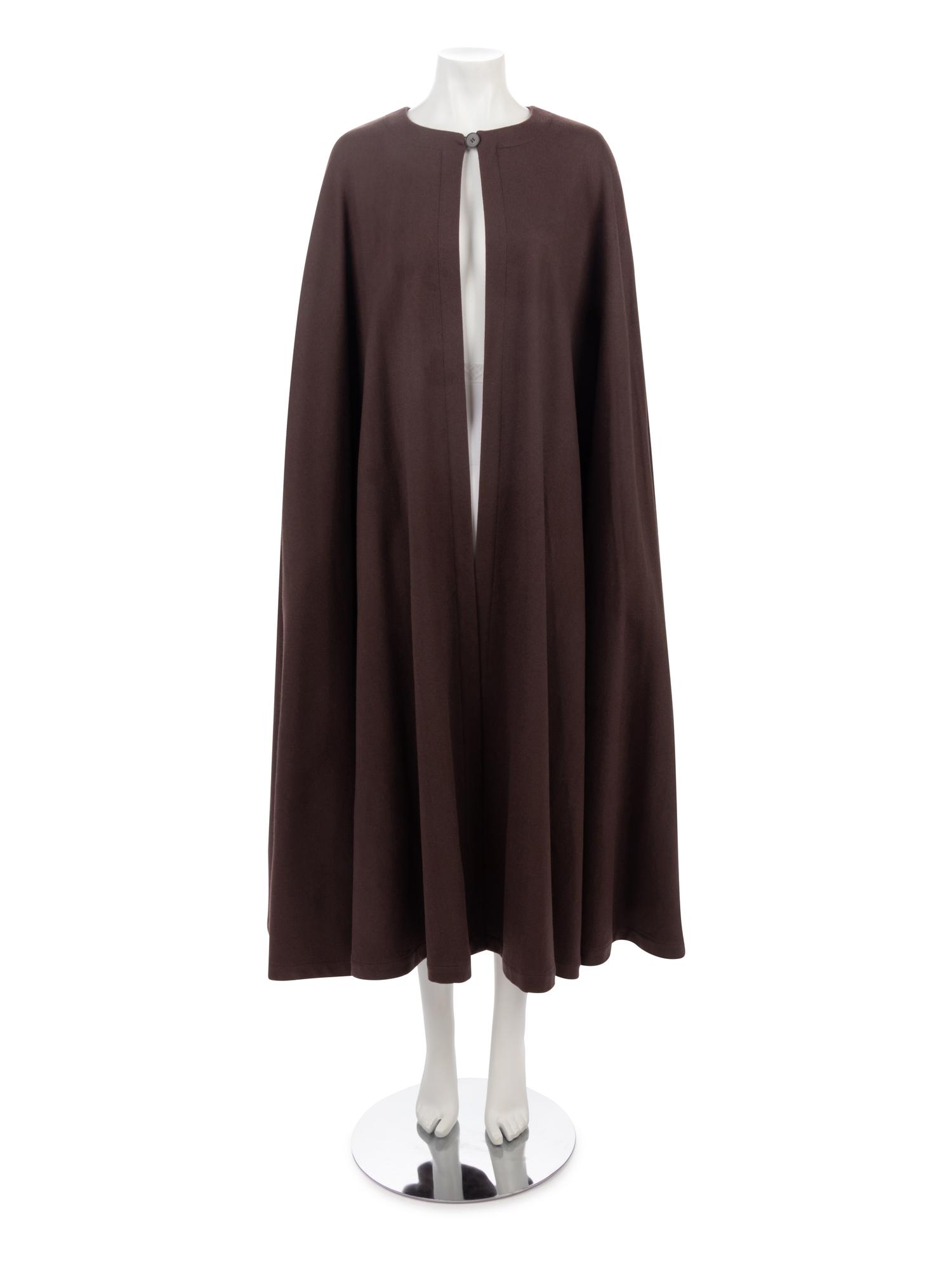 Saint Laurent Rive Gauche Wool Cape, 1970s