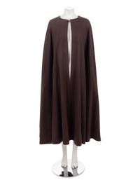 Saint Laurent Rive Gauche Wool Cape, 1970s