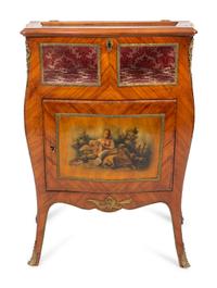 A Louis XV Style Vernis Martin Low Display Cabinet — 20TH CENTURY
